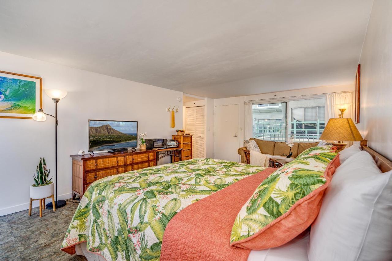 @ Marbella Lane - Breezy Studio@Diamond Head Beach Hotel Honolulu Exteriör bild