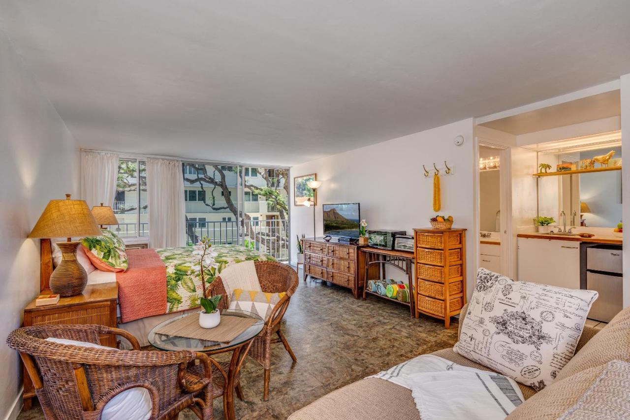 @ Marbella Lane - Breezy Studio@Diamond Head Beach Hotel Honolulu Exteriör bild